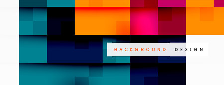 a colorful background with squares on a white backgroundのイラスト素材