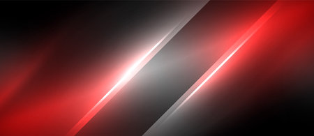 Lens flare creates a magenta glow against the electric blue skyのイラスト素材