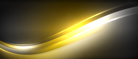 A stunning sky of tints and shades with a golden sun hanging on the horizon, resembling a macro photography of an astronomical object in amber and white hues on a black backgroundのイラスト素材