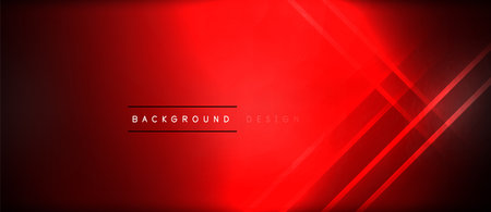 A cars tail light with a vibrant red background highlighted by glowing lines. The design incorporates tints of amber, magenta, and electric blueのイラスト素材