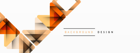 Business triangle and squares vector abstract backgroundのイラスト素材