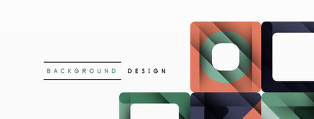 Vector geometric abstract background designのイラスト素材