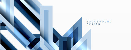 Line zig zag dynamic geometric abstract background. Colorful lines with shadow and light effects,...
