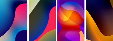 Abstract colors. Abstract backgrounds for wallpaper, business card, cover, poster, banner, brochure, header, websiteのイラスト素材