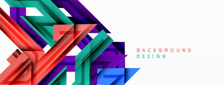 Dynamic lines geometric background. Vector Illustration For Wallpaper, Banner, Background, Card, Book Illustration, landing pageのイラスト素材