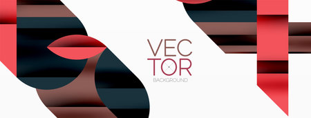 Circle and line geometric background. Round shapes with diagonal lines composition for wallpaper,...