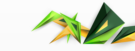 Minimal geometric abstract background. Low poly dynamic triangle design. Trendy techno business template for wallpaper, banner, background or landingのイラスト素材