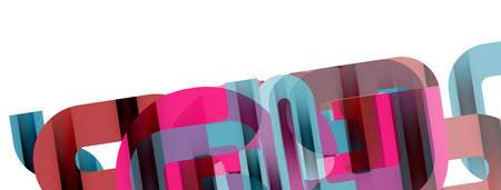 Dynamic waves, flowing lines, stripes vector geometric elements minimal pattern. Vector Illustration For Wallpaper, Banner, Background, Card, Book Illustration, landing pageのイラスト素材