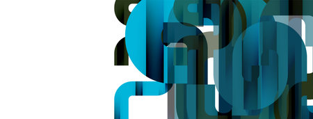 Lines, abstract letter style design background. Geometric vector Illustration For Wallpaper, Banner, Background, Card, Book Illustration, landing pageのイラスト素材