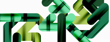 Dynamic colorful lines minimal abstract background