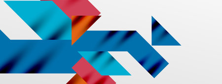 Minimal composition abstract lines and triangles background. Vector Illustration For Wallpaper,...