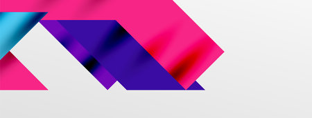 Minimal composition abstract lines and triangles background. Vector Illustration For Wallpaper, Banner, Background, Card, Book Illustration, landing pageのイラスト素材