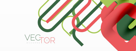 Wave lines minimal abstract backgroundのイラスト素材