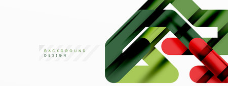 Abstract background - colorful lines composition. Technology or business digital template