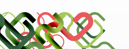 Abstract background curvy lines, minimal geometric design templateのイラスト素材