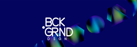 Fluid color geometric shapes abstract background. Vector Illustration For Wallpaper, Banner, Background, Card, Book Illustration, landing pageのイラスト素材