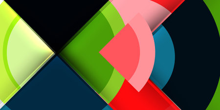 Target circle geometric abstract shapes. Vector Illustration For Wallpaper, Banner, Background, Card, Book Illustration, landing pageのイラスト素材