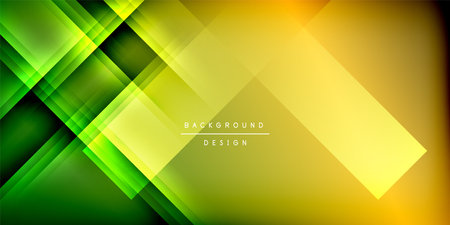 Expressive poster with shadow lines. Features technology, minimalist, and business themes, bright vibrant color schemesのイラスト素材