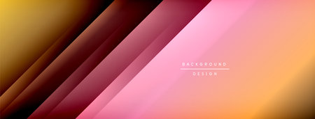 Colorful gradient with lines made of shadow and light. Creative backgroundのイラスト素材