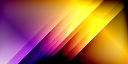 Dynamic shadow lines geometric shapesのイラスト素材