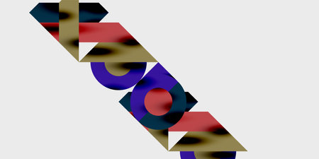 Vibrant abstract background circles with smooth gradients, creating a dynamic and modern design....