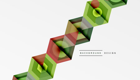Hexagons, diamonds pattern. Geometric repeating hexagon background