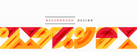 Abstract geometric background shapes forming a modern, symmetrical pattern. Bold contrast, smooth gradients, dynamic composition, futuristic styleのイラスト素材