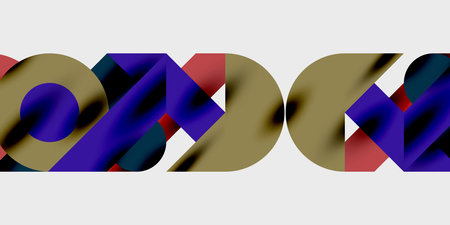 Vibrant abstract background circles with smooth gradients, creating a dynamic and modern design....