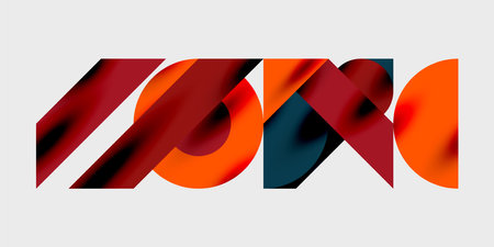 Vibrant abstract background circles with smooth gradients, creating a dynamic and modern design. Ideal for creative, tech, or contemporary-themed projectsのイラスト素材