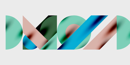 Vibrant abstract background circles with smooth gradients, creating a dynamic and modern design....