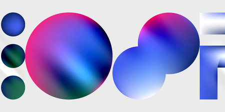 Triangles, circles, squares, rectangles design. Vector Illustration For Wallpaper, Banner,...