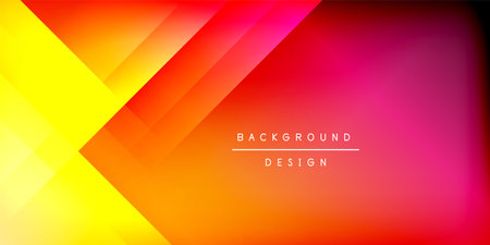 Bright lines background. Gradient geometric template wallpaperのイラスト素材