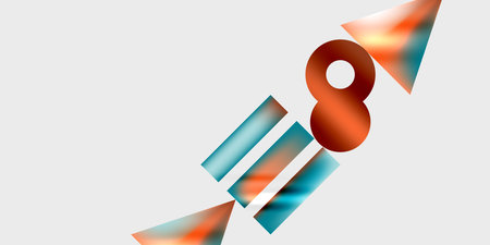Circles and triangles modern art. Vector Illustration For Wallpaper, Banner, Background, Card, Book...