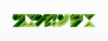 Abstract geometric background shapes forming a modern, symmetrical pattern. Bold contrast, smooth gradients, dynamic composition, futuristic styleのイラスト素材