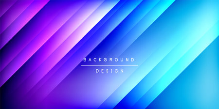 Bright lines background. Gradient geometric template wallpaperのイラスト素材