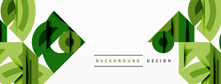 Abstract geometric background shapes forming a modern, symmetrical pattern. Bold contrast, smooth gradients, dynamic composition, futuristic styleのイラスト素材