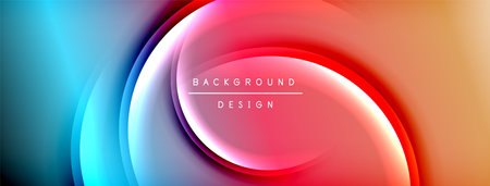 Gradient and shadow wave line geometric background. Vector Illustration For Wallpaper, Banner, Background, Card, Book Illustration, landing pageのイラスト素材