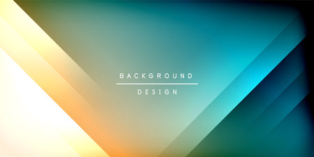 Dynamic shadow lines geometric shapesのイラスト素材