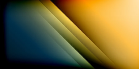 Dynamic shadow lines geometric shapesのイラスト素材