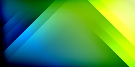 Dynamic shadow lines geometric shapesのイラスト素材