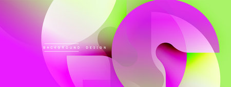 Abstract fluid shapes, vibrant colors blend. Modern design, smooth gradients create dynamic...