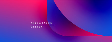 Abstract gradient background. Vivid pinks, blues blend smoothly. Text reads background design...