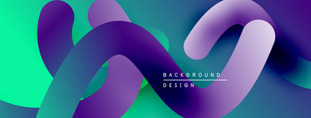Abstract fluid shapes, vibrant colors blend. Modern design, smooth gradients create dynamic...