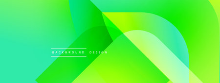Abstract vibrant background. Gradient shades blend, creating dynamic visual effect. Modern design elements present smooth transitions.のイラスト素材