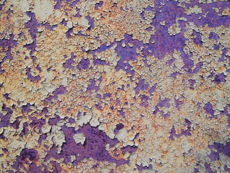 Old painted metal surfacesの写真素材