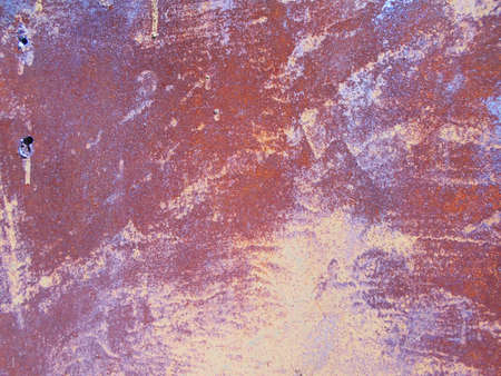 Old painted metal surfaces