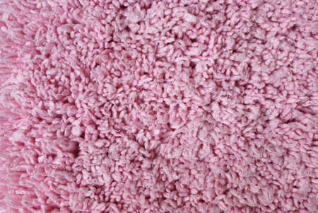 Pink shaggy carpet closeupの写真素材