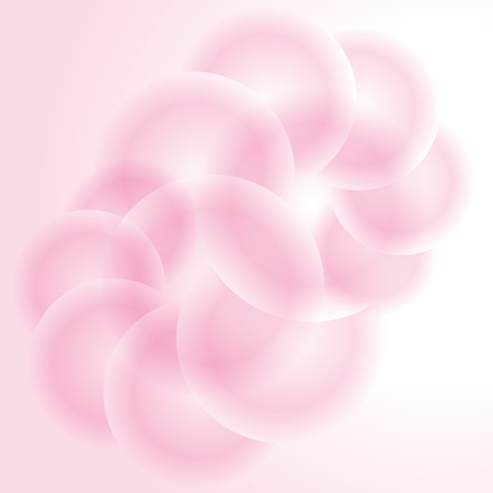Light pink rounds abstractのイラスト素材