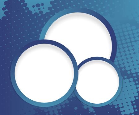 web design buttons on dark halftone backgroundのイラスト素材