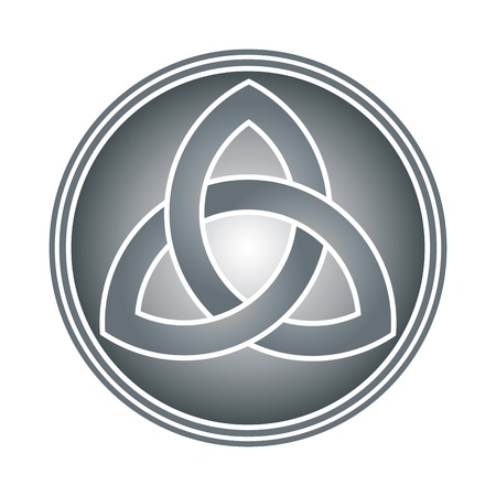 celtic trinity knotのイラスト素材